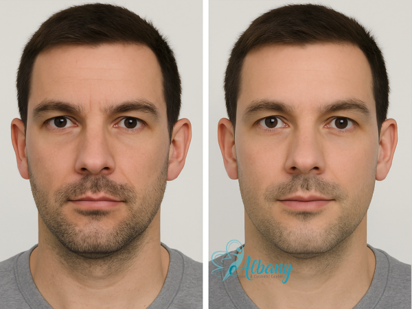 before and after injections Edmotnon