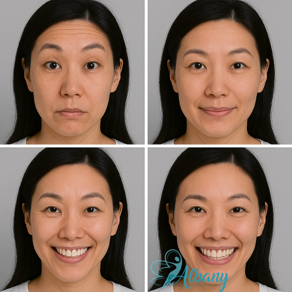 Forehead lines