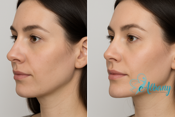 chin fillers results Edmonton