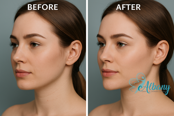 chin fillers results Edmonton