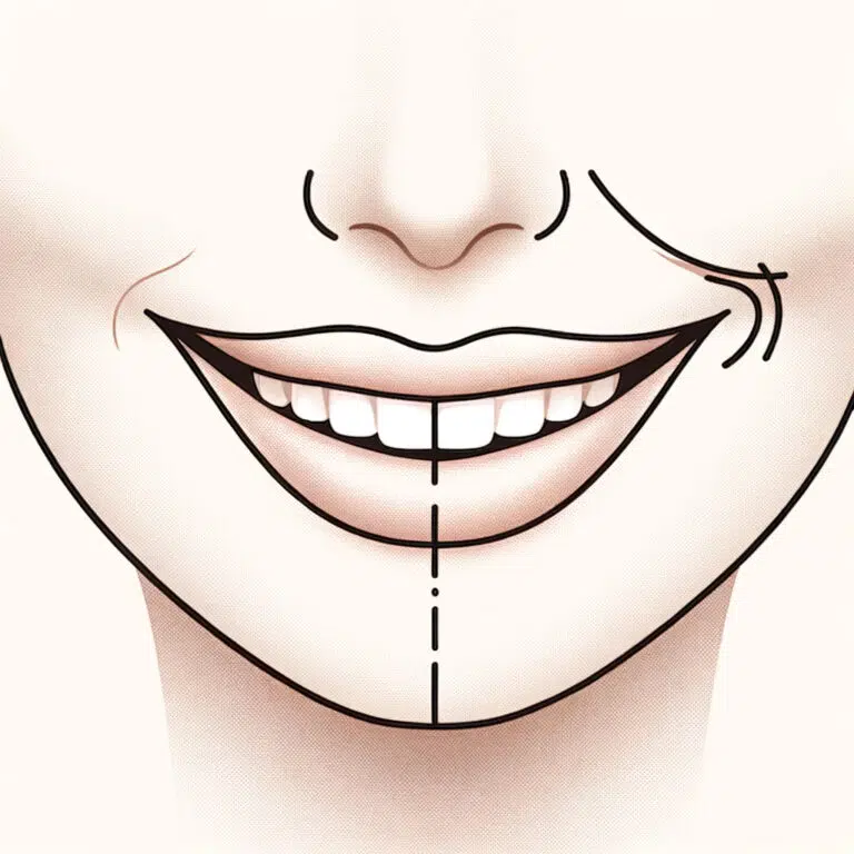 smile lines nasolabial folds icon